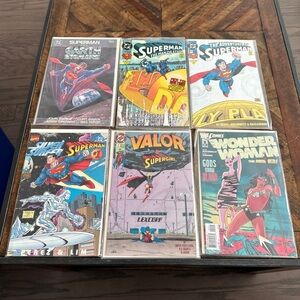 Superman and Wonder Woman Comic Book Collection